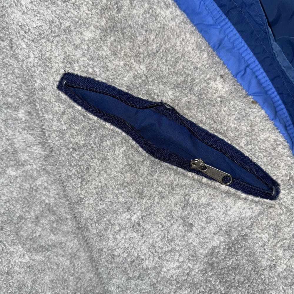 Vintage Mens Jacket 90's Patagonia Made in USA Fleece Lined Blue Size Large - Picture 12 of 15
